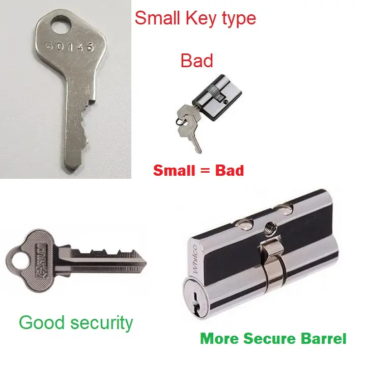 Screen door keys Good Bad New Keys